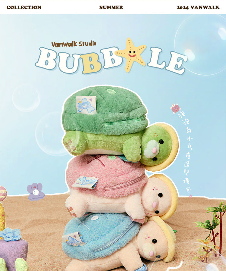 Island Personalized Plush Turtle Doll Cute Crossbody Bags