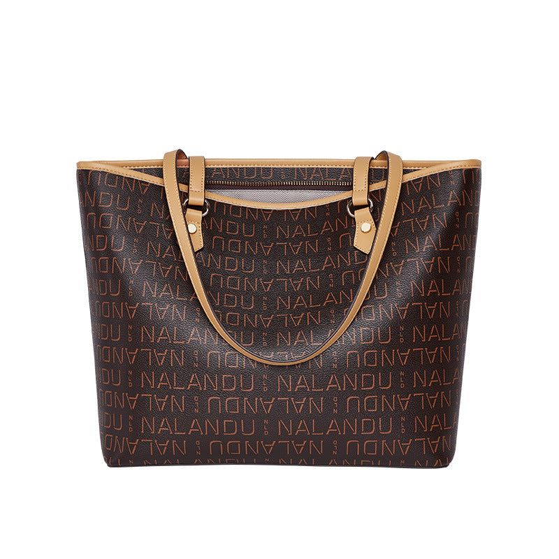 Women's Commuting Large Capacity Totes Presbyopic Shoulder Bags