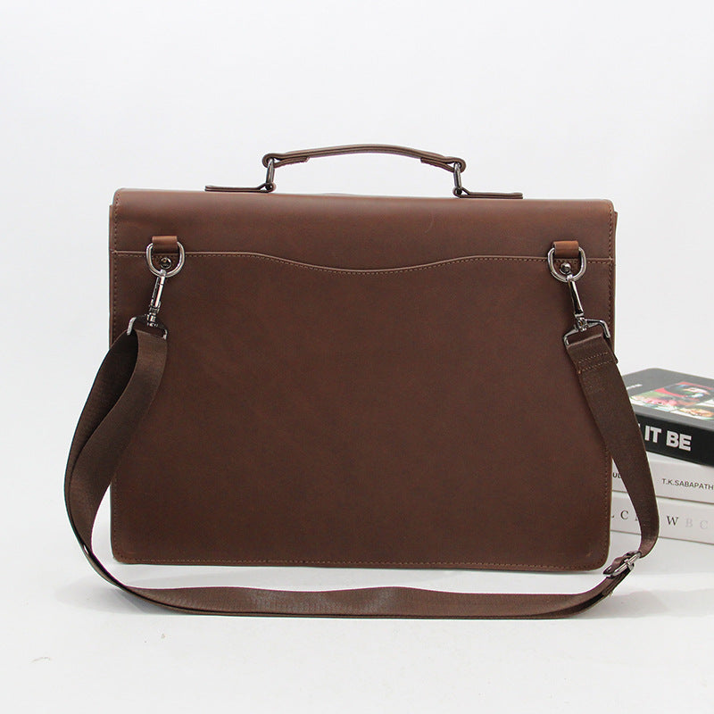 Men's Cool Retro Korean Fashion Business Men's Briefcases