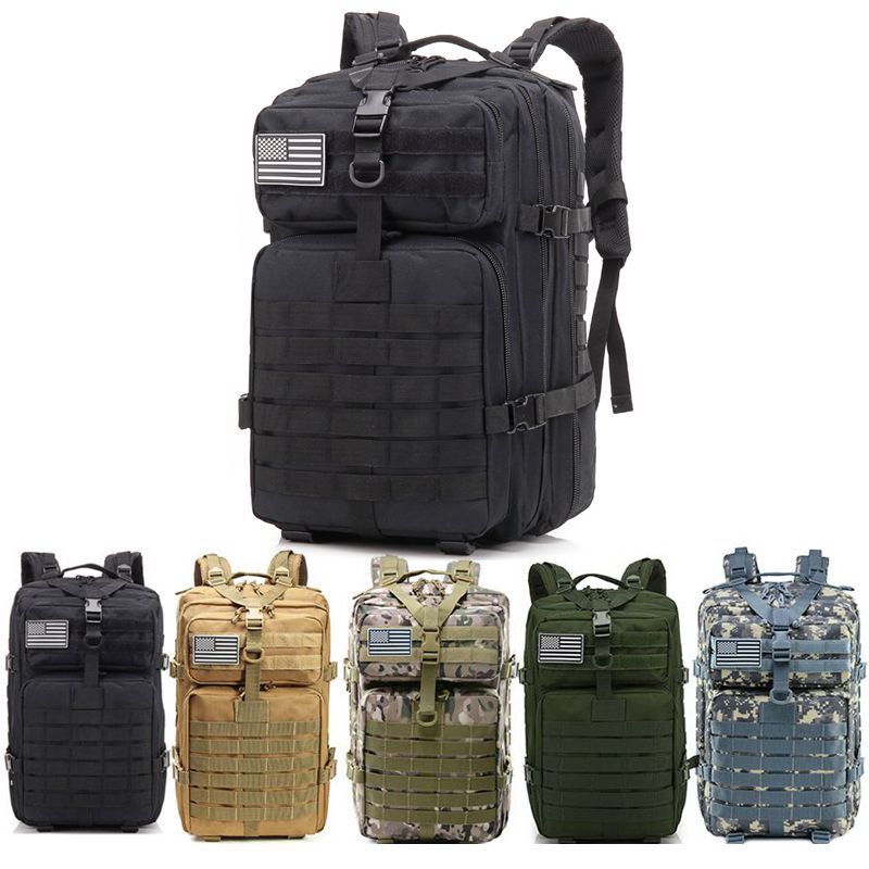 Attack Military Fans Waterproof Camouflage Hiking Backpacks