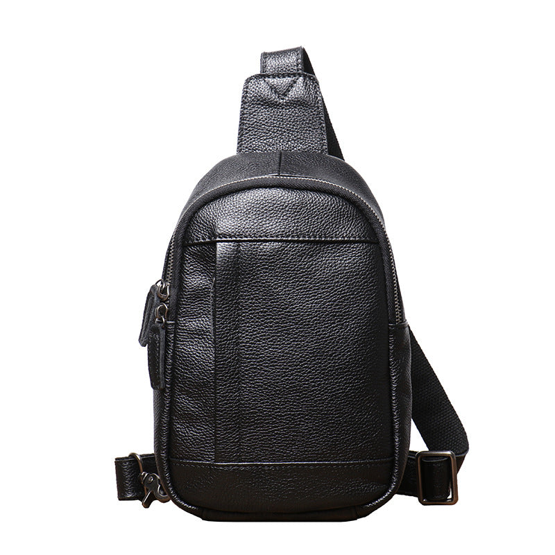 Women's & Men's & Genuine Leather Cowhide Large Capacity Bags