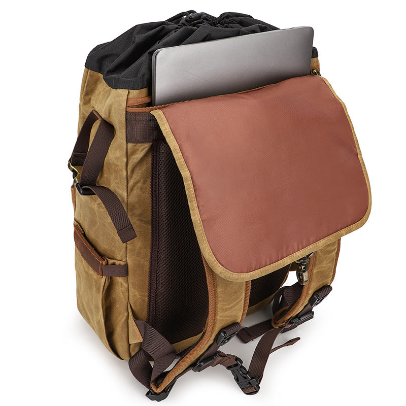 Large Capacity Notebook For Graphy Canvas Backpacks
