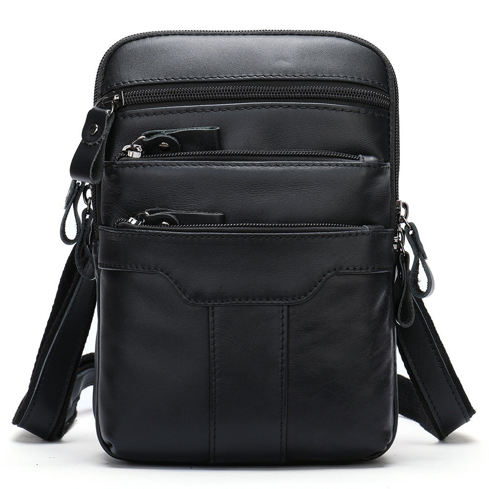 Men's First Layer Cowhide Vintage Saddle Leather Bags