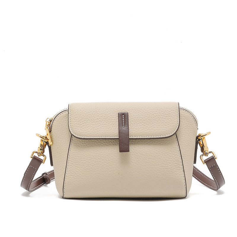 Women's Genuine Leather Fashionable High-grade Minority Light Crossbody Bags