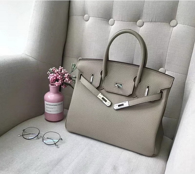 Women's Grain First Layer Cowhide Sier Genuine Handbags