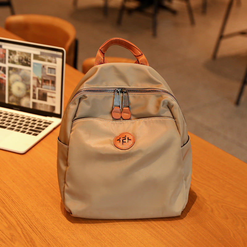 Women's Lightweight Nylon Cloth Fashion Waterproof Oxford Backpacks