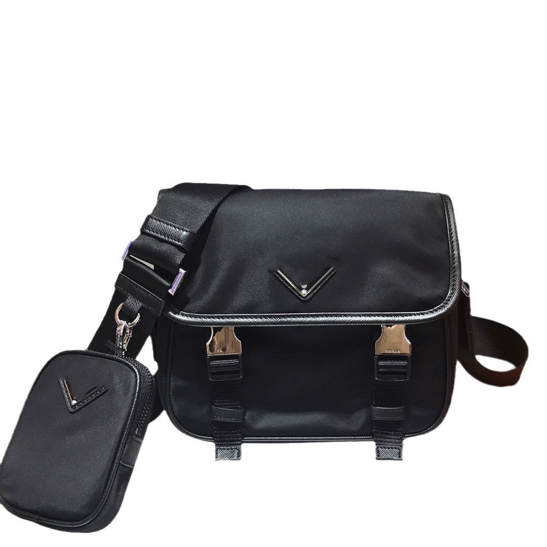 Women's & Men's & P's Recycled Nylon Parachute Waterproof Men's Messenger Bags