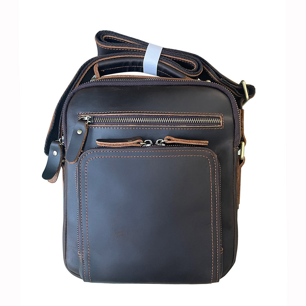 Beautiful Innovative Genuine Leather Crazy Horse Men's Messenger Bags