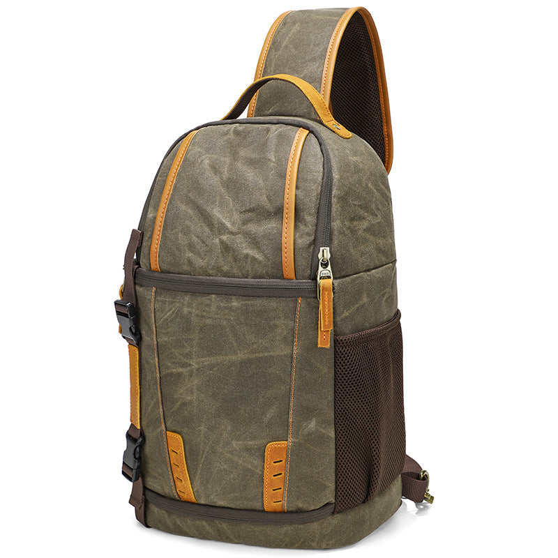 Fashion Trendy Canvas Leisure Waterproof Packet Bags
