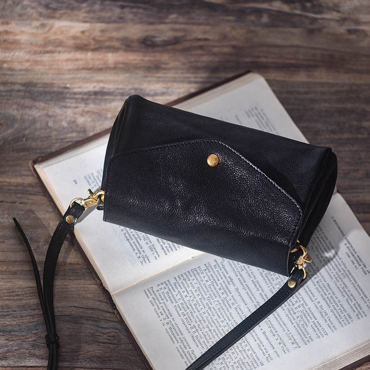 Women's Leather Lightweight Organ Mobile First Layer Shoulder Bags