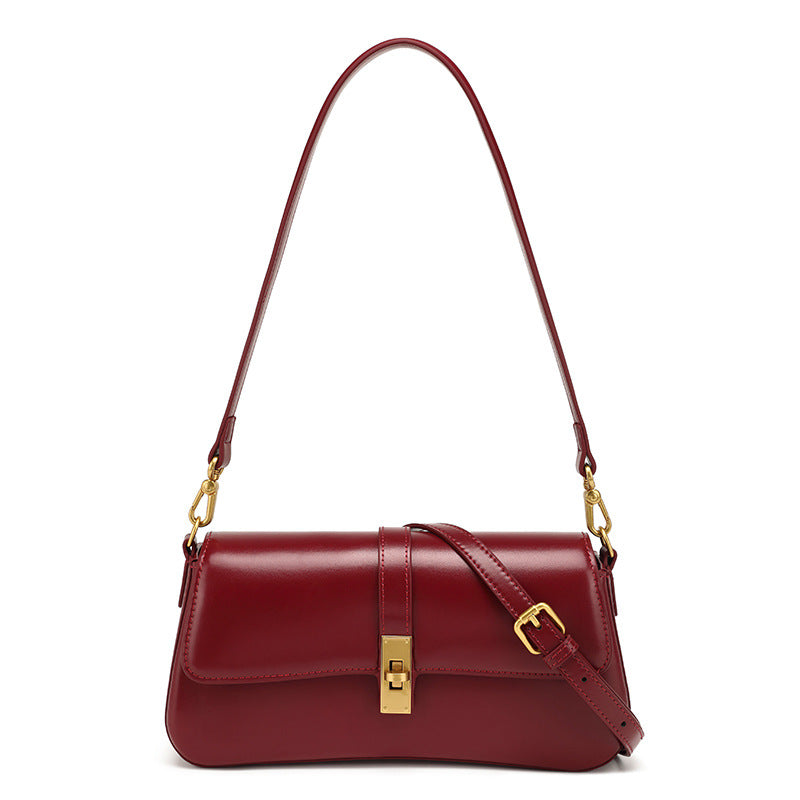 Women's High-grade Niche Fashion Underarm Western Style Small Square Bags