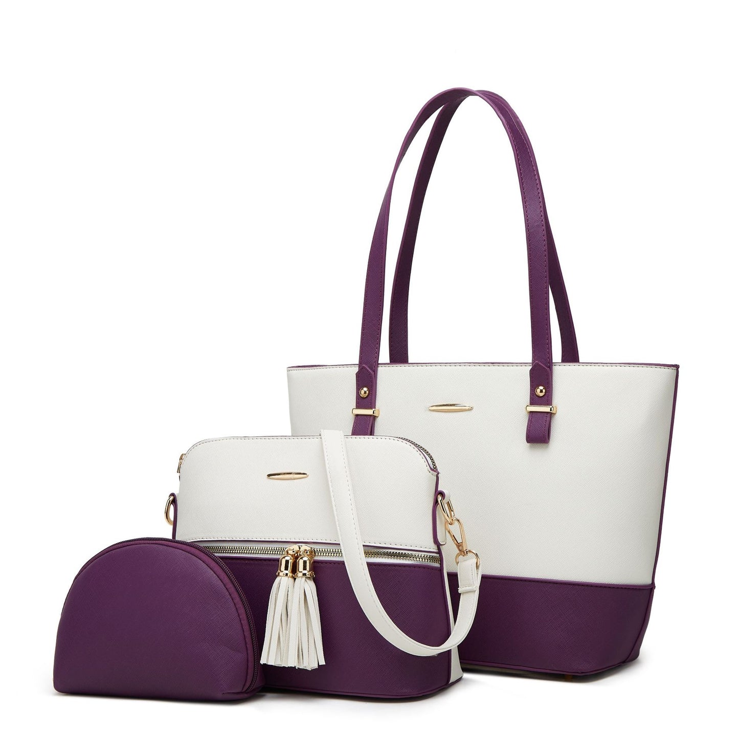Comfortable Women's Durable Glamorous Elegant Three-piece Shoulder Bags