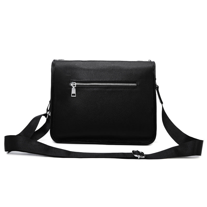 Men's Layer Cowhide With Leather Maintenance Oil Men's Shoulder Bags