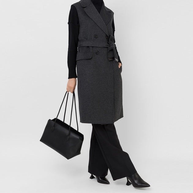 Minimalist Underarm Simple Top Layer Cowhide Bags