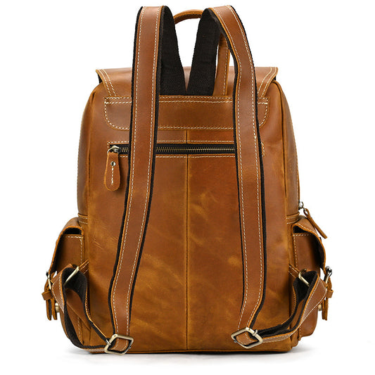 Women's & Men's & Crazy Horse Leather Vintage Backpacks