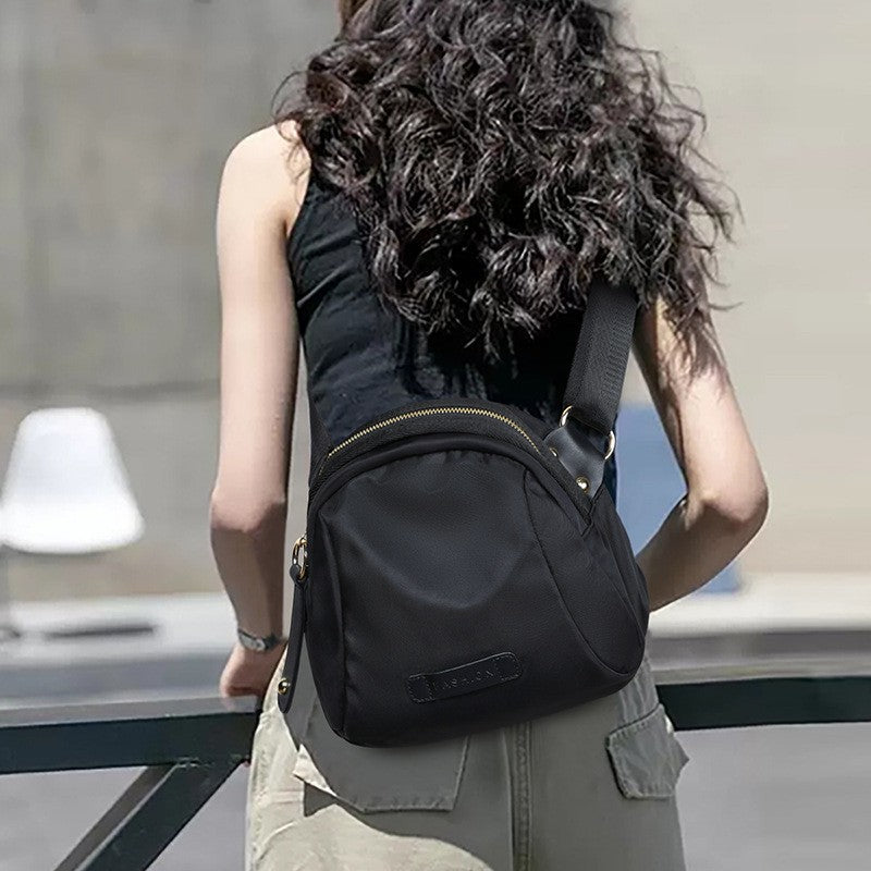 Women's Slanted Trendy Niche Oxford Cloth Crossbody Bags