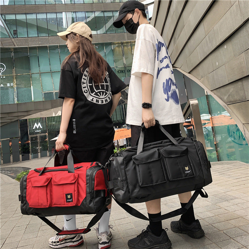 Men's Wet Separation Fitness Training Short Trip Men's Shoulder Bags