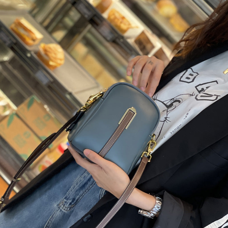Women's Leather Fashionable Lightweight Mini Summer Popular Crossbody Bags