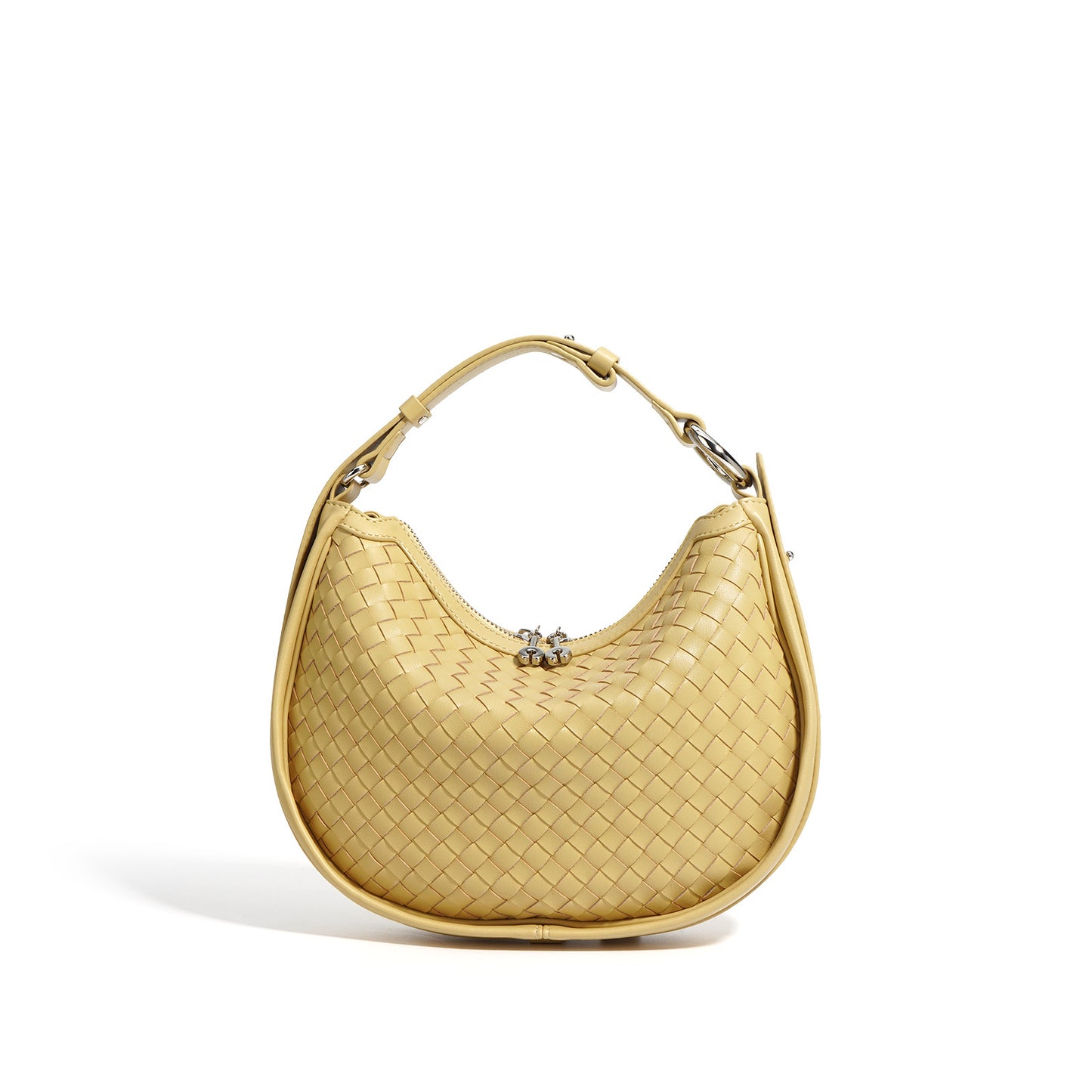 Braided Leather Selenodont Early Spring Fashion Genuine Armpit Bags