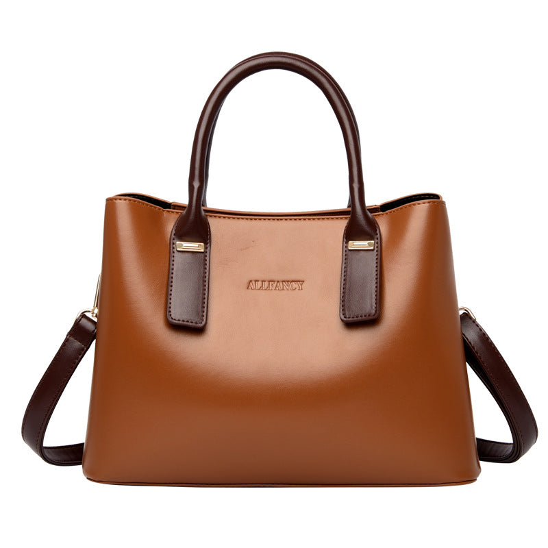 Women's Portable Trendy Large Capacity Simple Fashion Handbags