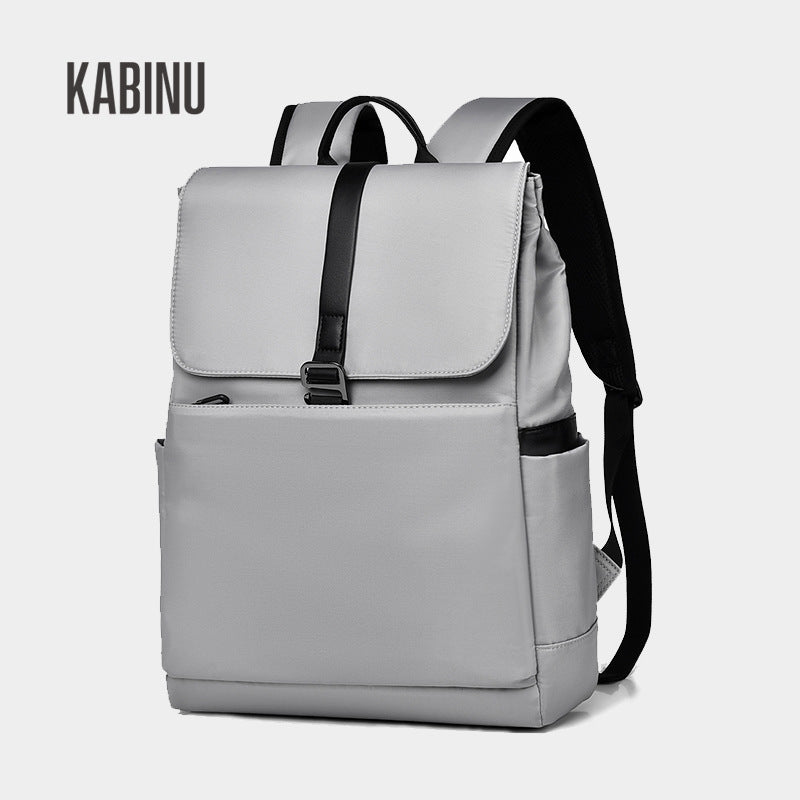 Simple Business Computer Solid Color Waterproof Backpacks