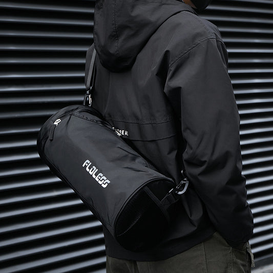 Women's & Men's & Cylinder Pu Traveling Room Portable Travel Bags