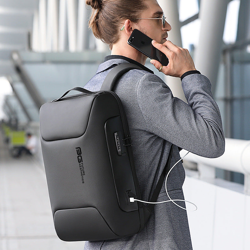 Men's Charming Bange Waterproof Business Daily Backpacks