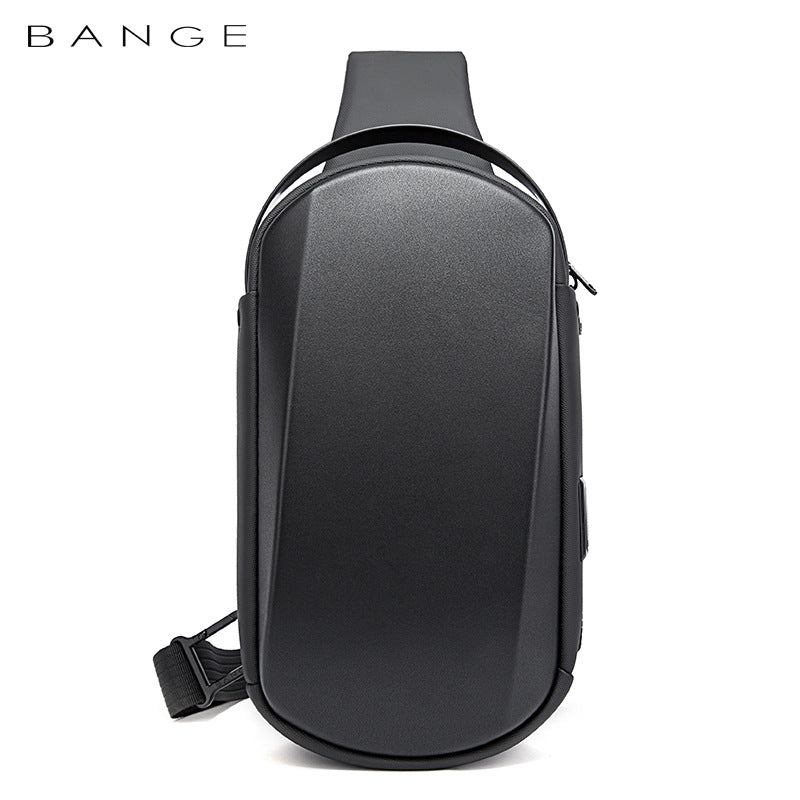 Men's Bange Waterproof Hard Shell Fashion Pouch Men's Chest Bags