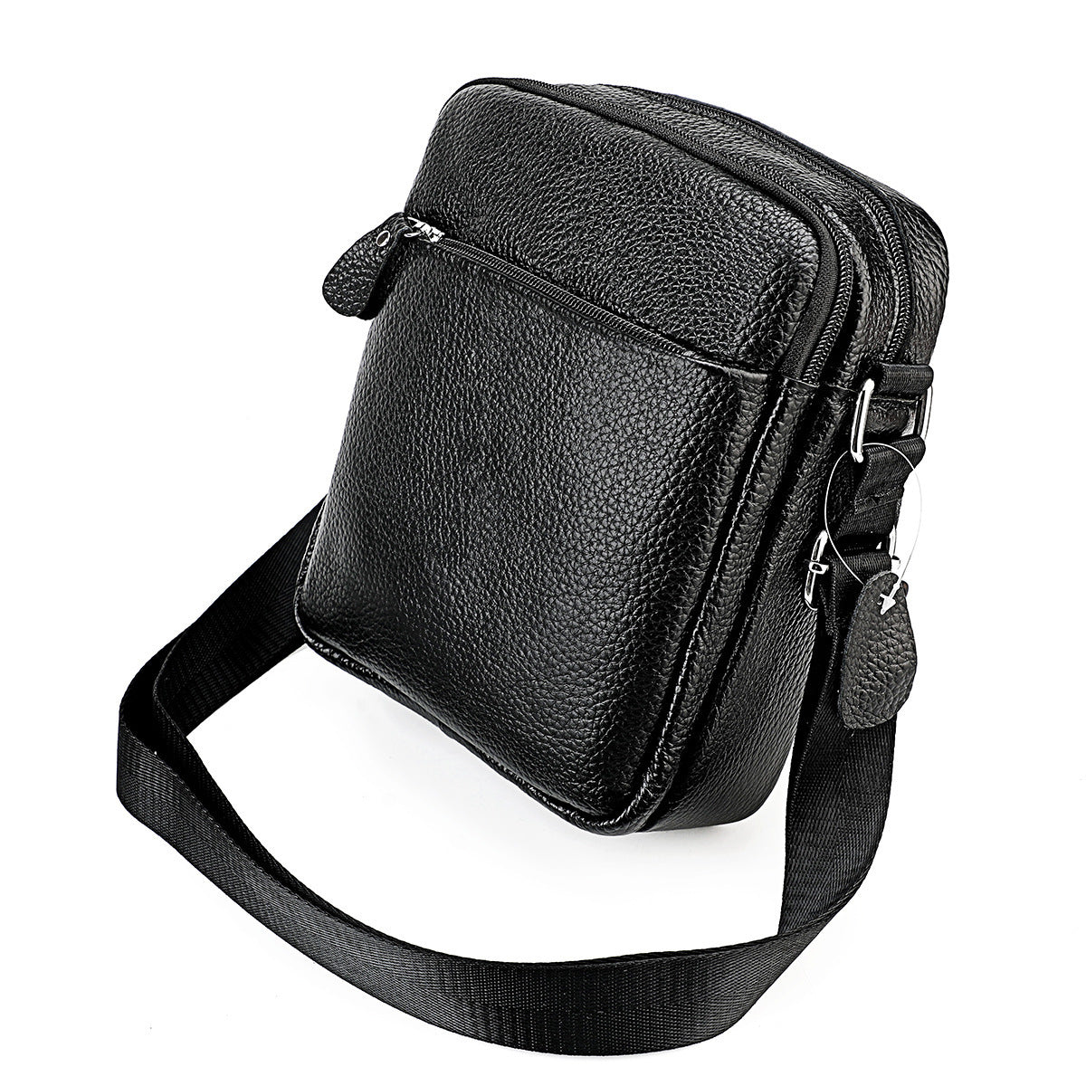 Men's Genuine Leather Fashion Cowhide Large Capacity Men's Messenger Bags