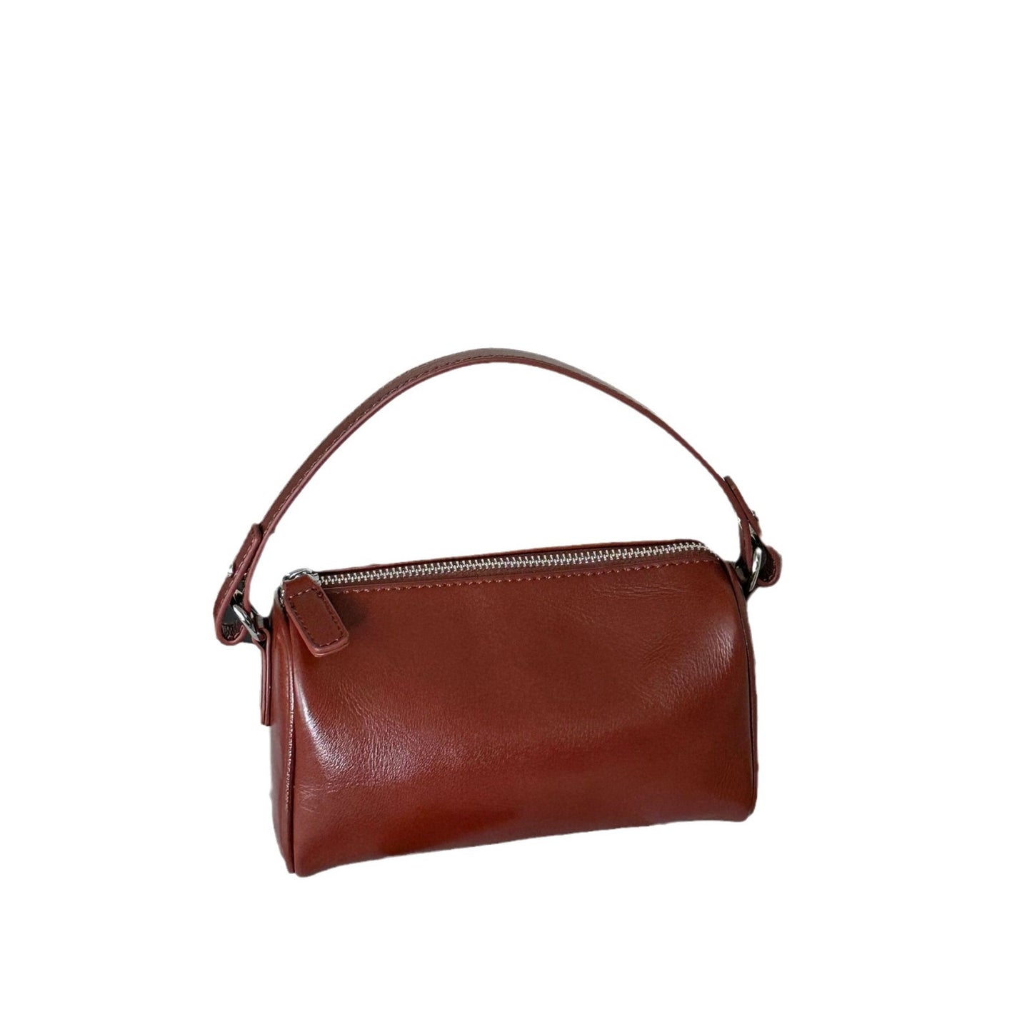 Women's First Layer Leather Fashion Simple Practical Soft Shoulder Bags