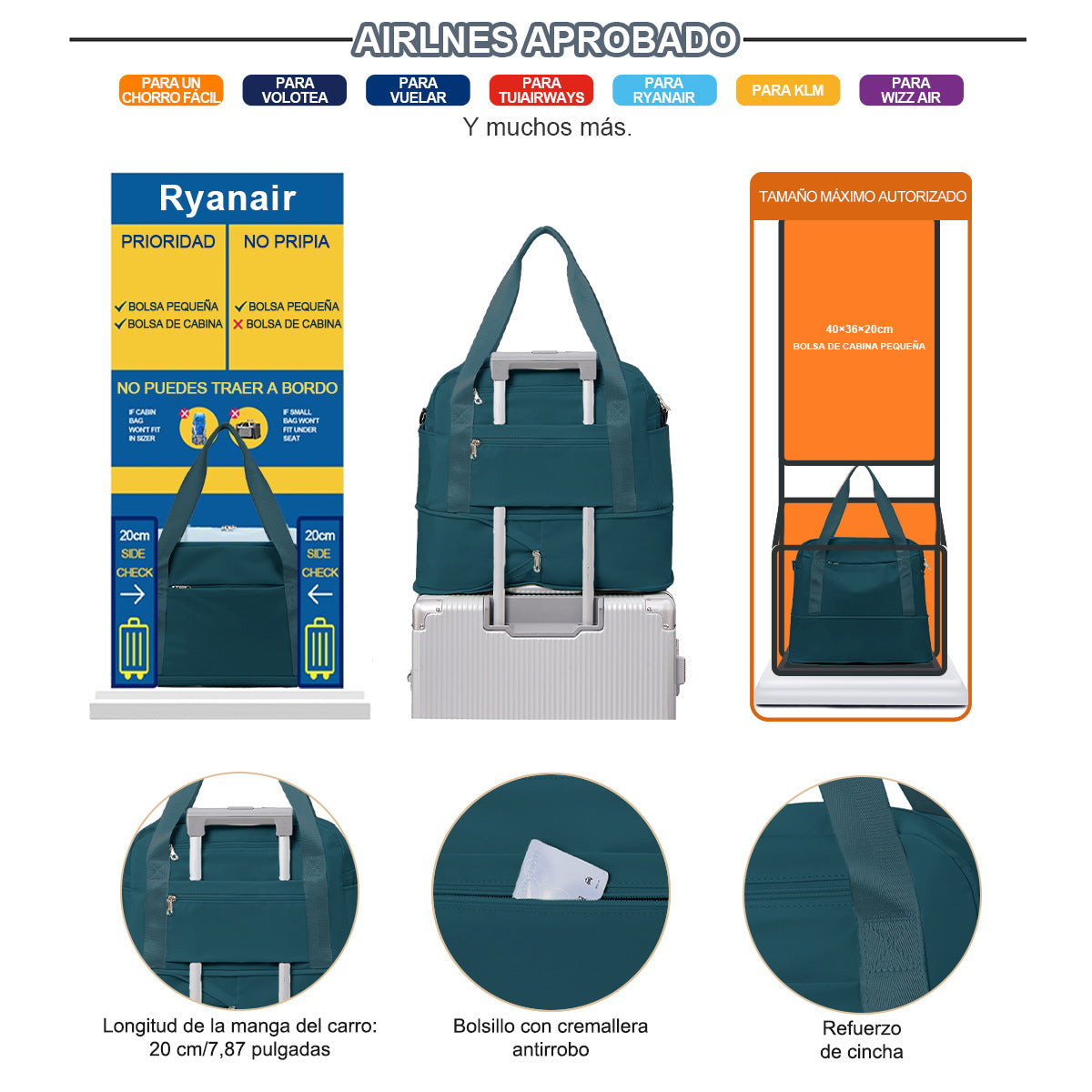 Short Business Trip Large Capacity Dry Wet Separation To Travel Bags