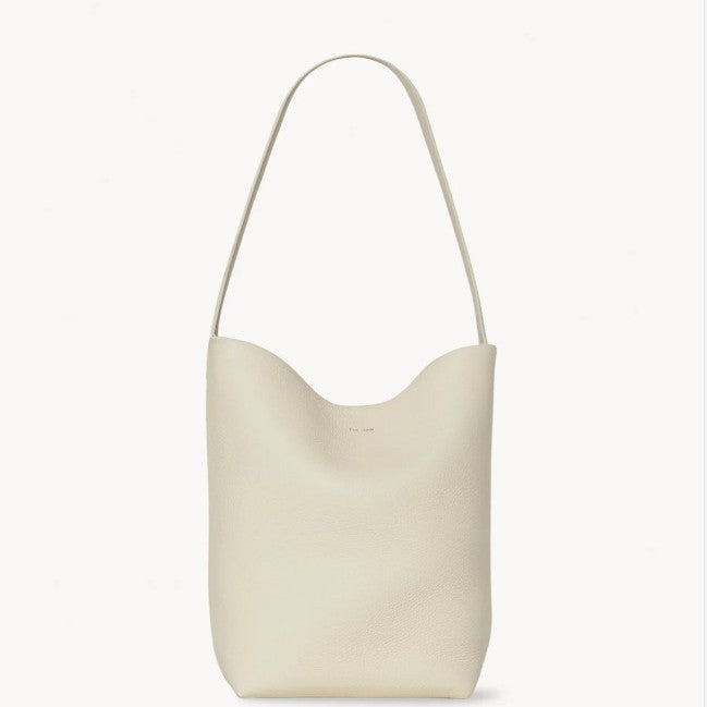 Women's Genuine Leather Litchi Pattern Cowhide Large Bucket Bags