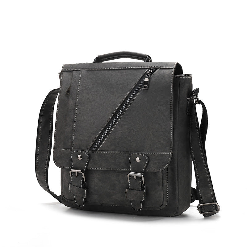 Men's Elegant Vintage Commuter Large Capacity Men's Shoulder Bags