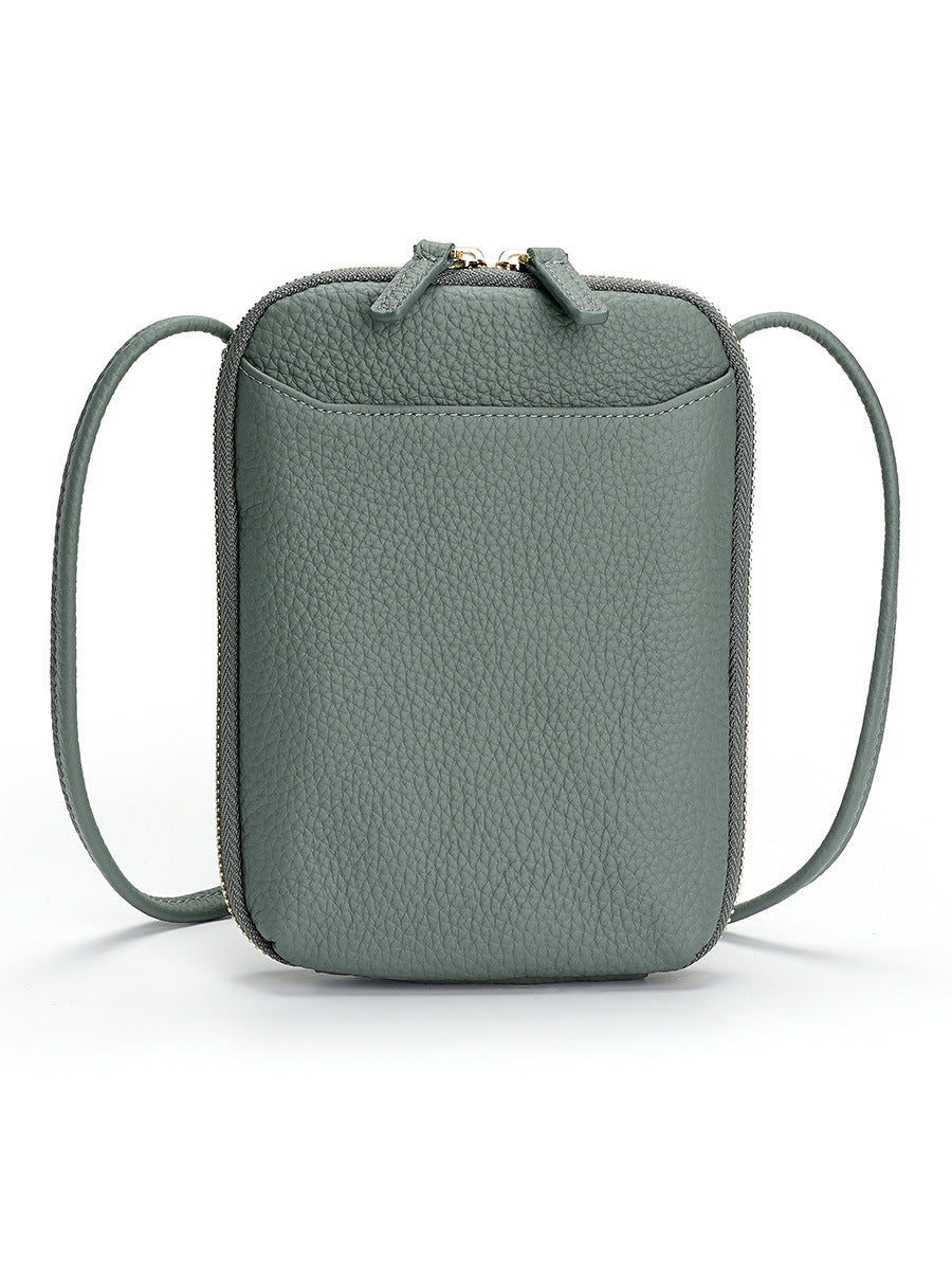 Design First Layer Shopping Portable Back Phone Bags