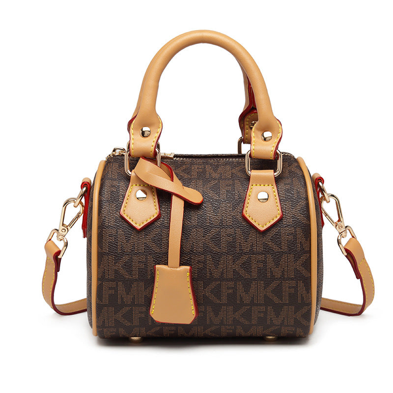 Boston Pillow Classic Retro Bowling Printed Shoulder Bags