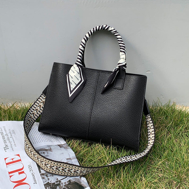 Women's Leather Portable Niche Large Capacity High-grade Crossbody Bags
