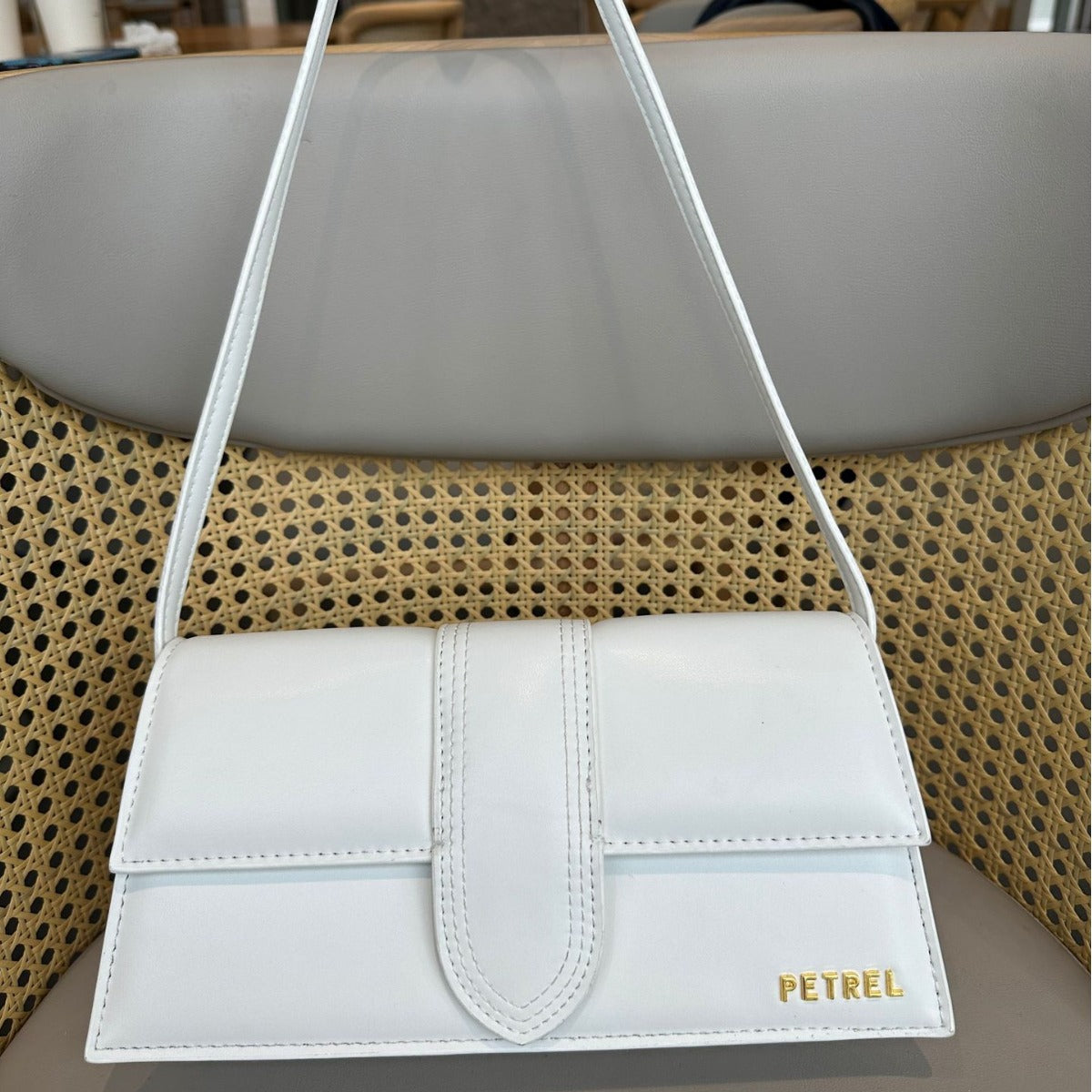 Women's High-grade Design Versatile Baguette Underarm Small Square Bags
