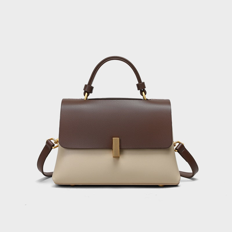 Elegant Female Lady Design Texture Portable Handbags