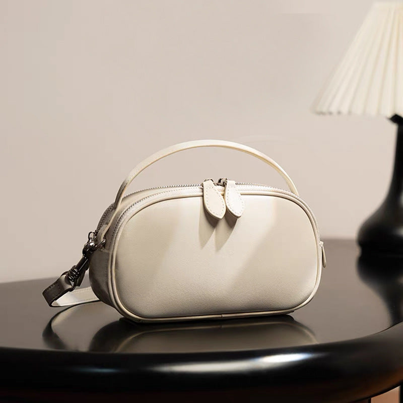 Attractive Women's Genuine Leather Fashion Portable Handbags