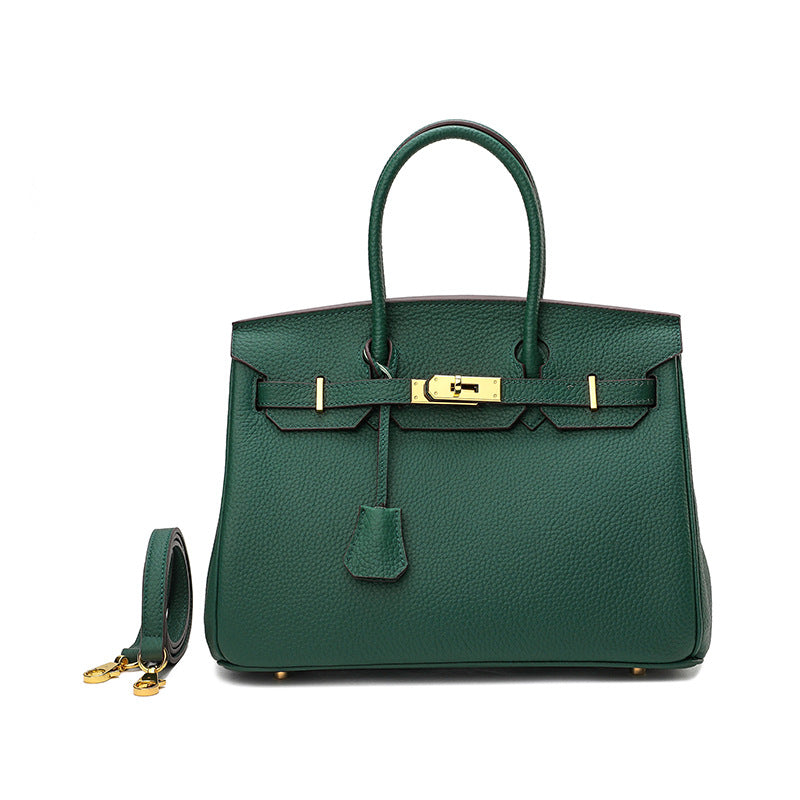 Women's Genuine Leather First Layer Cattlehide Fashion Handbags