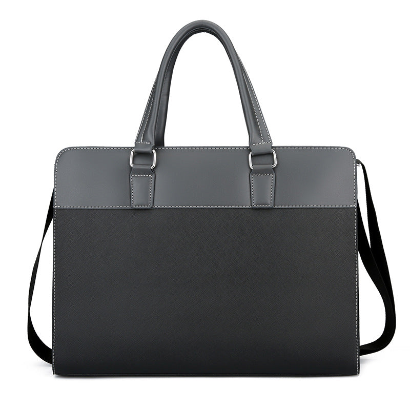 Men's Business Horizontal Simple Computer Leather Men's Handbags