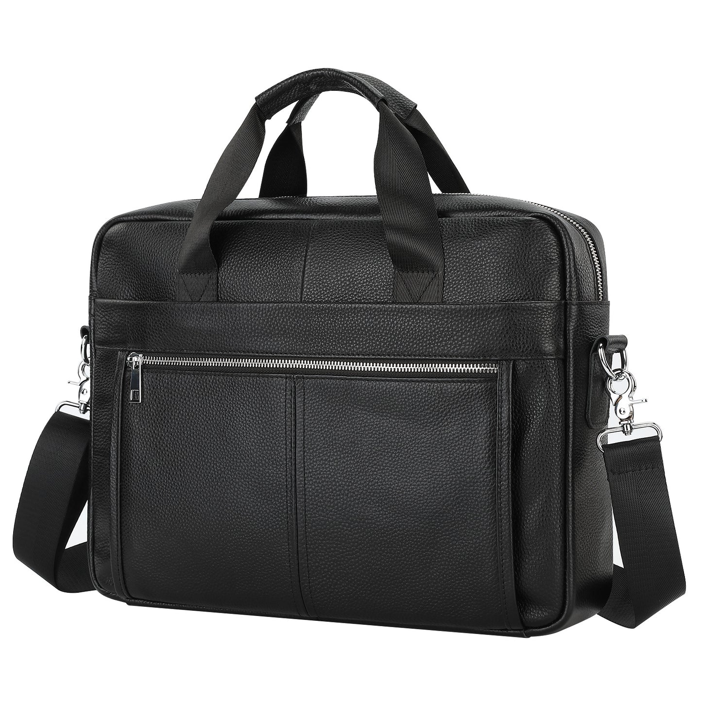 Men's Business Computer Top Layer Leather Men's Briefcases