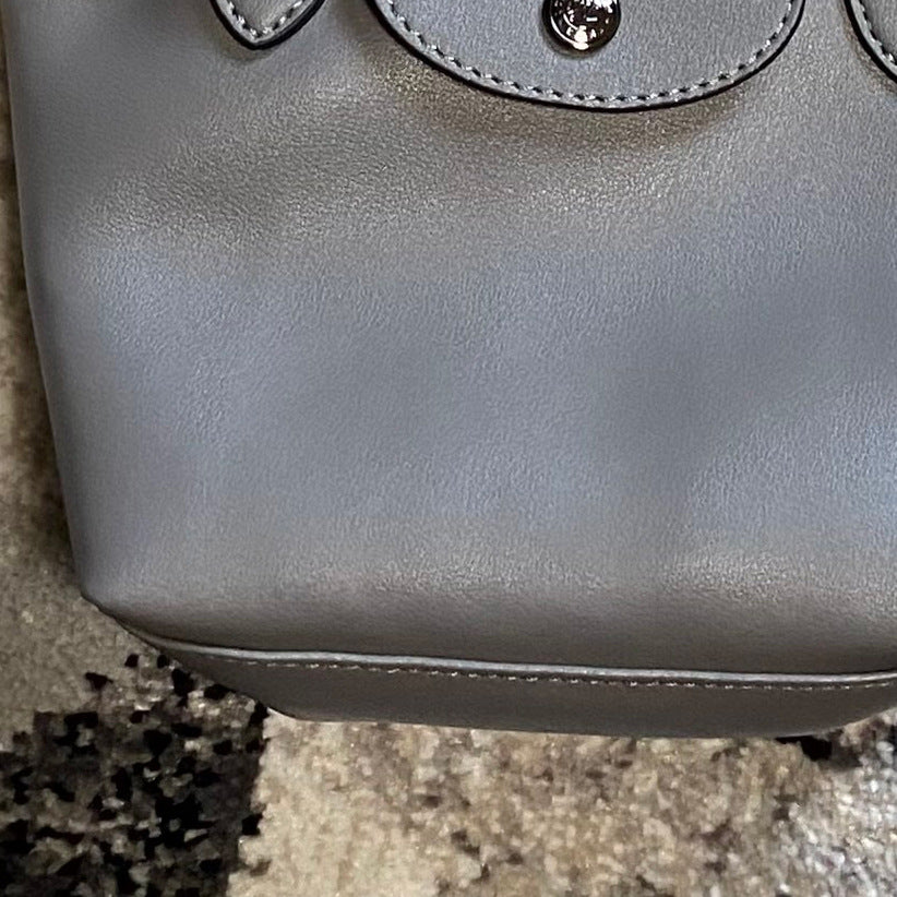 Women's Dragon Inlaid Mini Dumpling Lambskin Leather Crossbody Bags