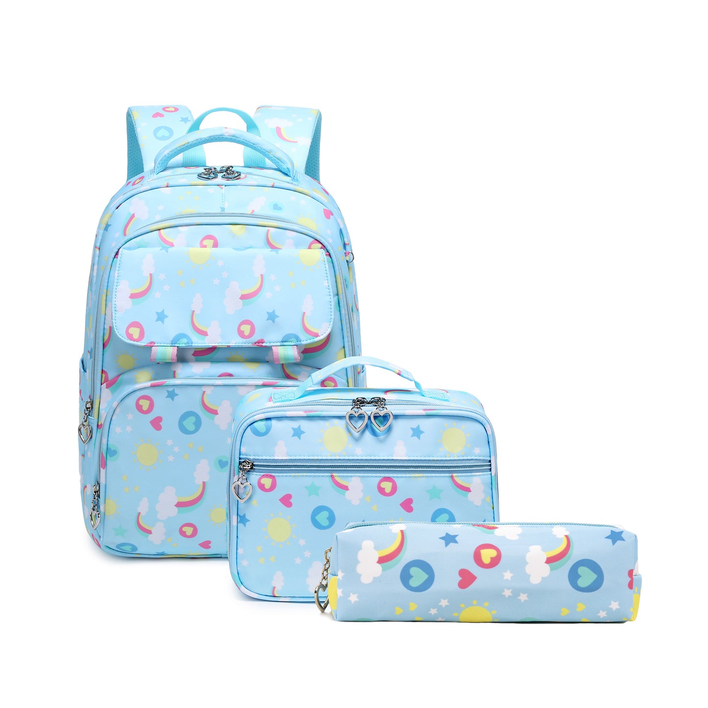 Women's Two-piece Set Cute Printed Waterproof For Backpacks