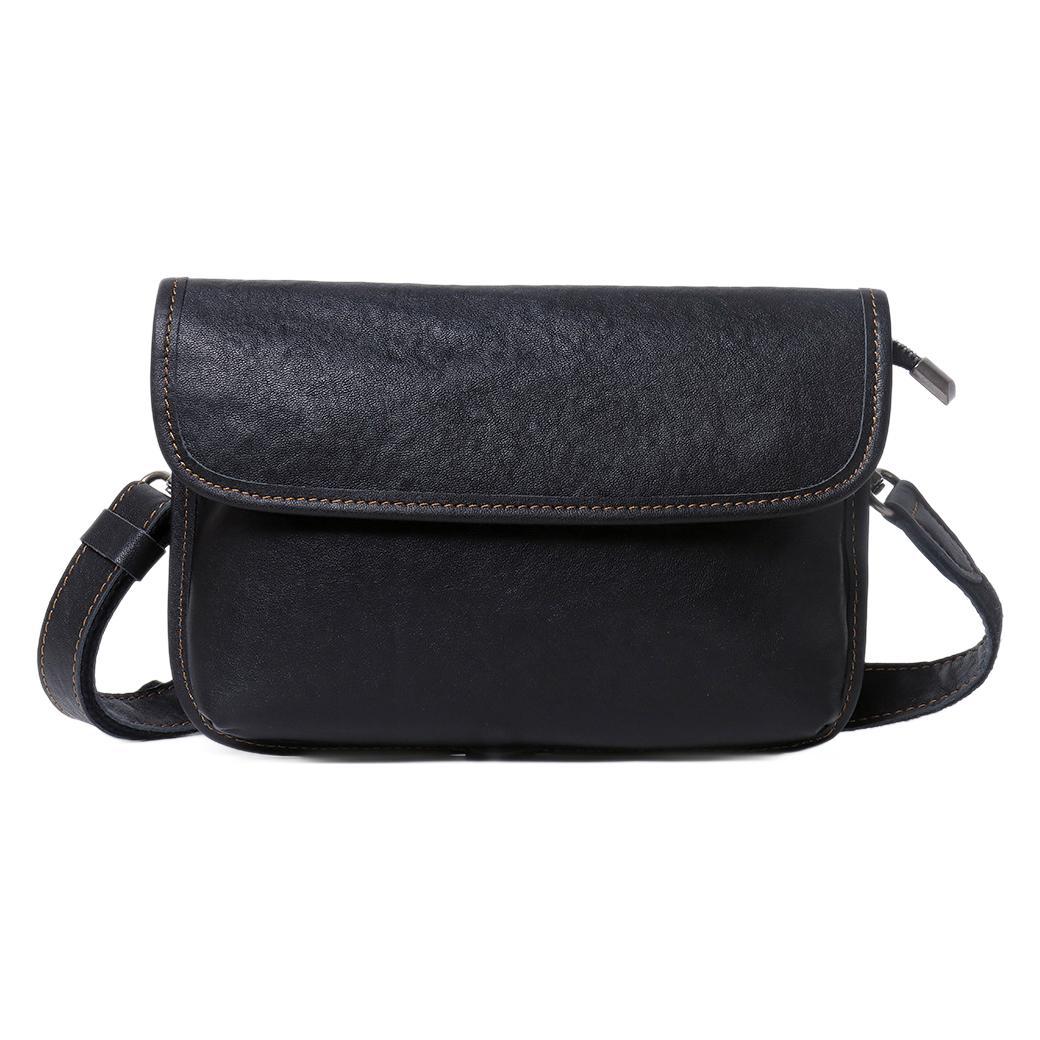 Men's Fashion Horizontal Tiger Head Vegetable Tanned Men's Messenger Bags