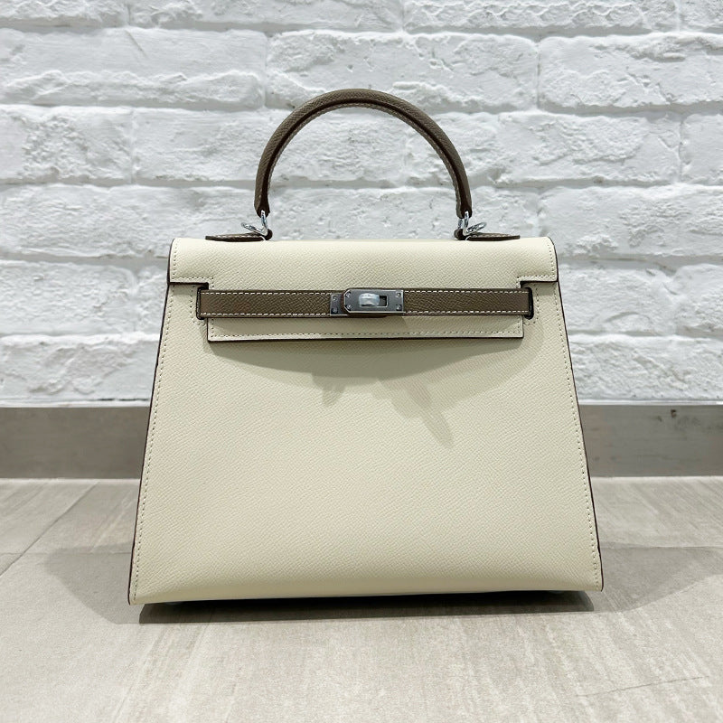 Women's Palm Print Mini Second Generation Kelly Genuine Crossbody Bags