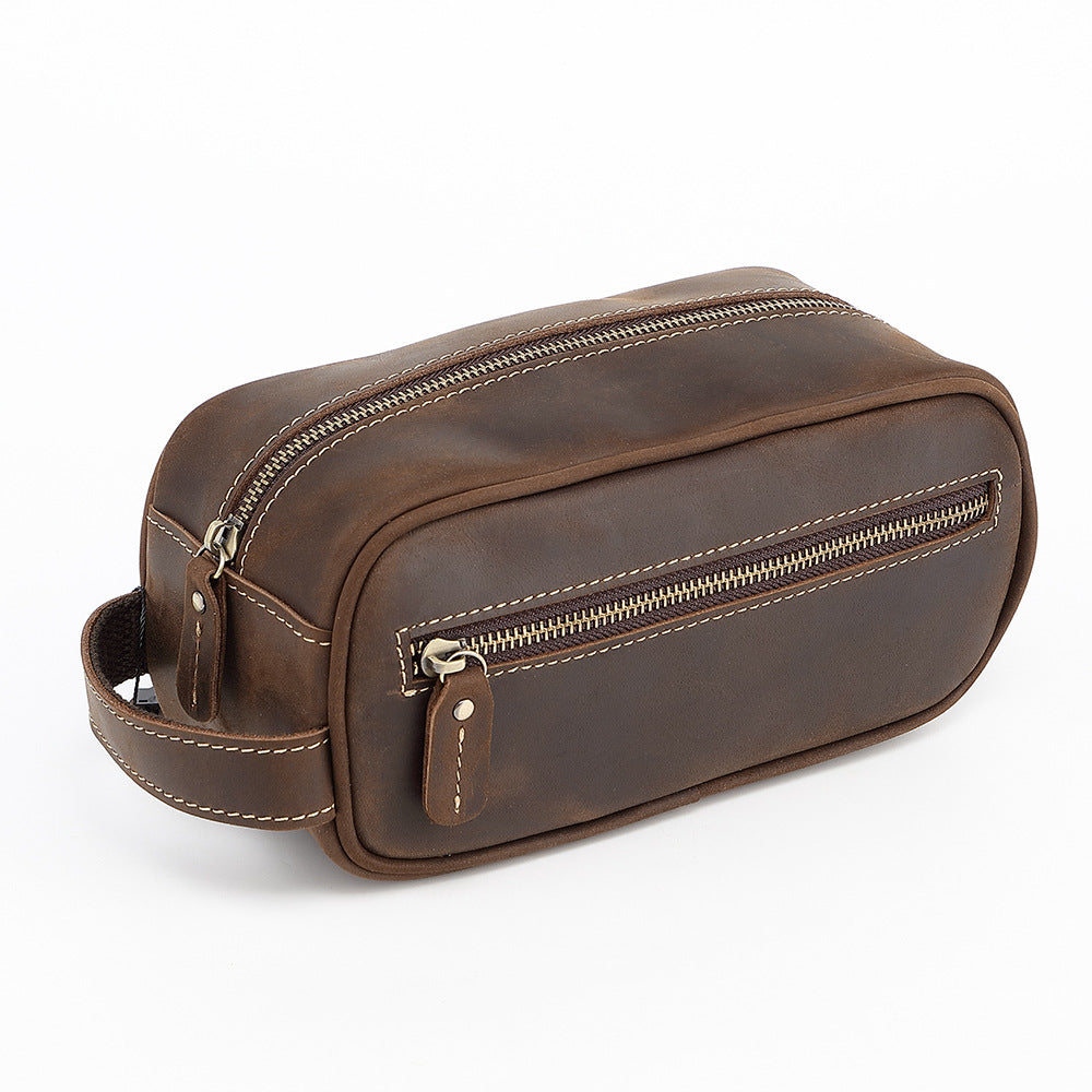 Men's Cowhide Clutch High-grade Buggy Real Leather Men's Handbags