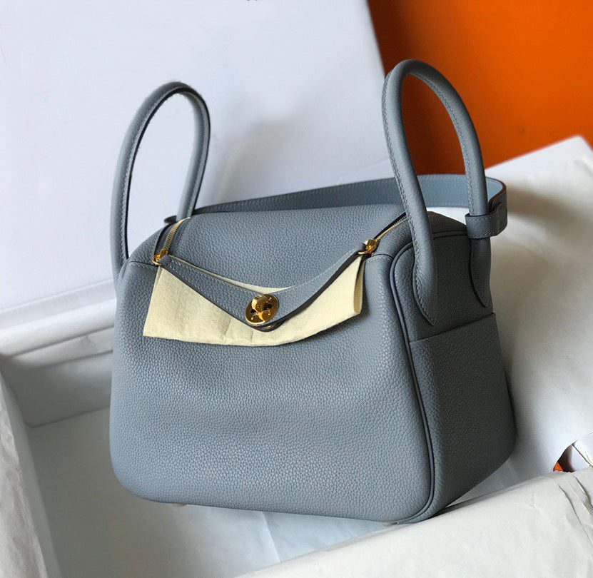 Women's First Layer Cowhide Lindi Doctor Genuine Small Square Bags
