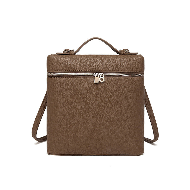 Women's High-grade Design White College Commuter Light Backpacks