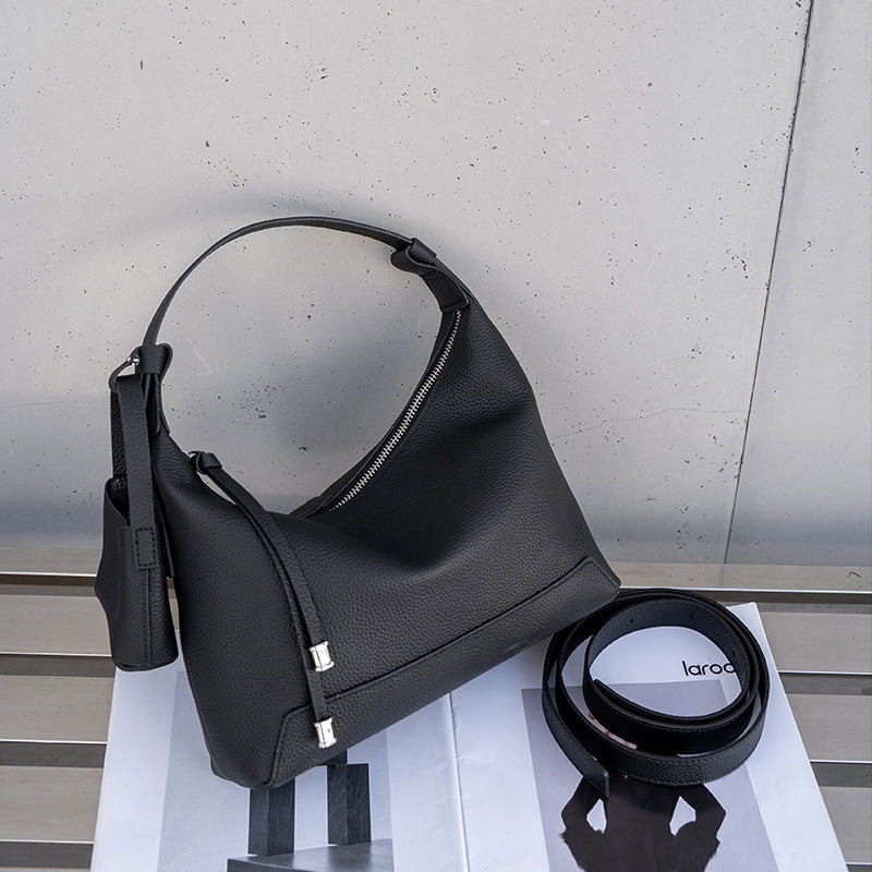 Women's Cowhide Korean Style Pillow Light Luxury Crossbody Bags